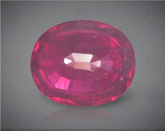 Natural Ruby Manak H & T 6.88CTS-25419